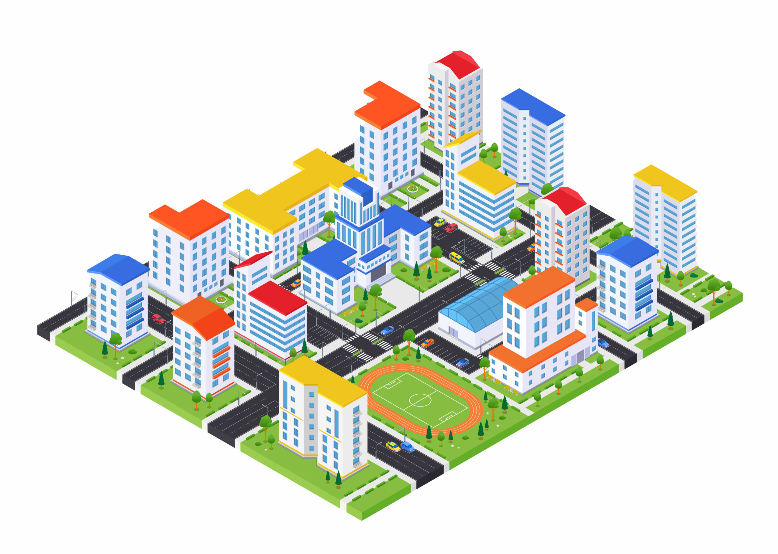 Adant Isometric City - adant.com